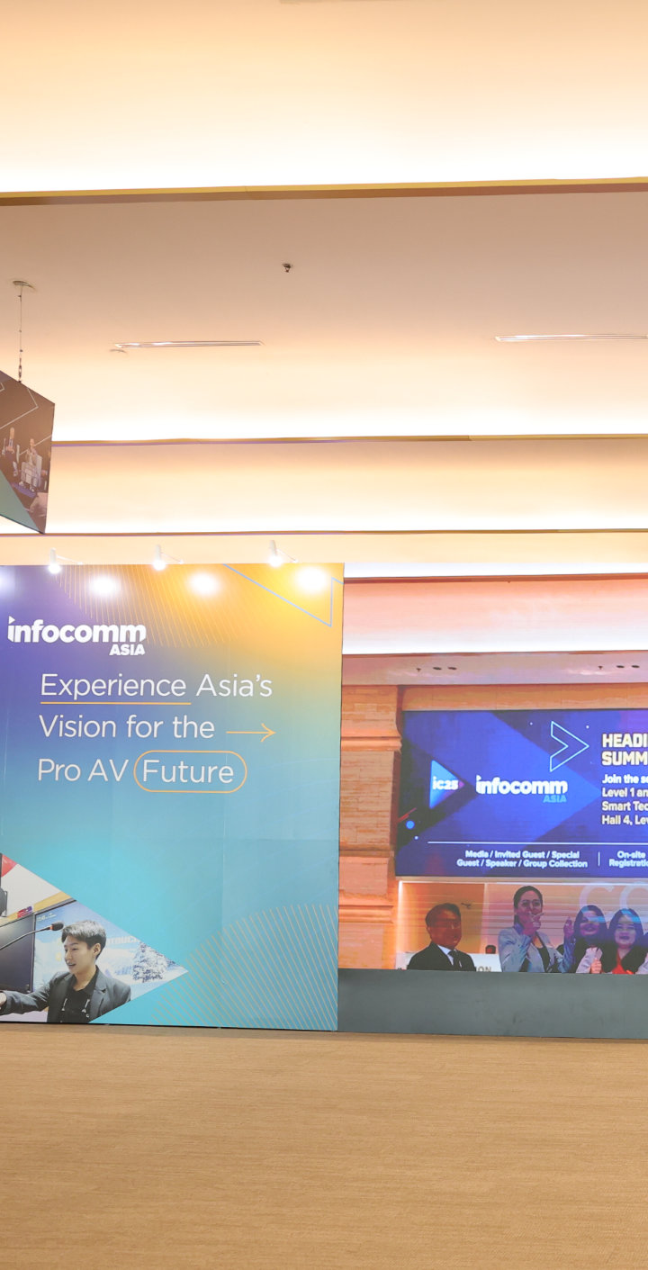 Audio and video conference exhibition